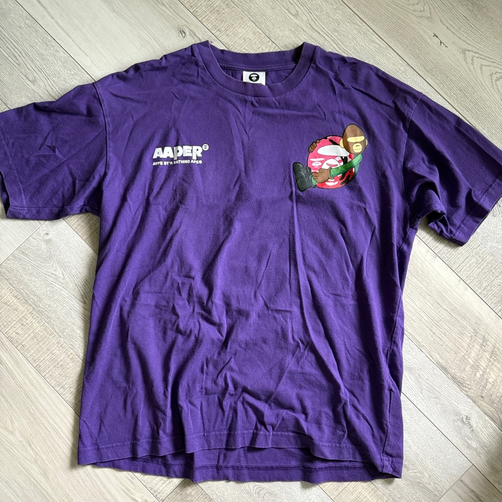 BAPE Graphic T-Shirt | purple